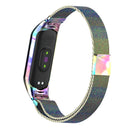 For Xiaomi Mi Band 5 Milano Solid Color Magnetic Stainless Steel Watch Band(Colorful)