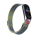 For Xiaomi Mi Band 5 Milano Solid Color Magnetic Stainless Steel Watch Band(Colorful)