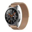 For Huami Amazfit GTS 20mm / Bip U Pro Milanese Magnetic Metal Watch Band(Rose Gold)