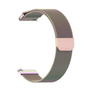 For Huami Amazfit GTS 20mm / Bip U Pro Milanese Magnetic Metal Watch Band (Colour)