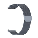 For Huami Amazfit GTS 20mm / Bip U Pro Milanese Magnetic Metal Watch Band (Dark Gray)