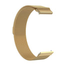 For Huami Amazfit GTS 20mm / Bip U Pro Milanese Magnetic Metal Watch Band(Gold)