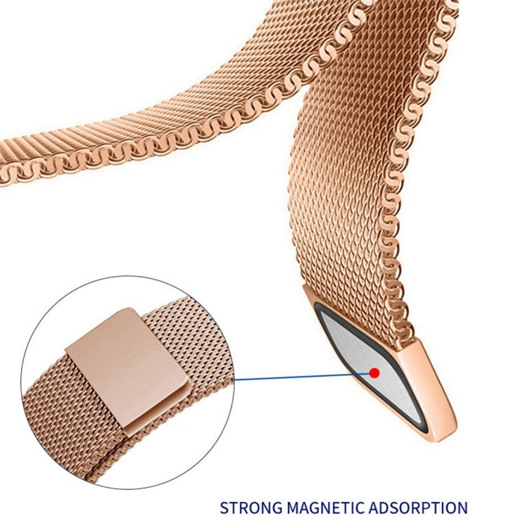 For Huami Amazfit GTS 20mm / Bip U Pro Milanese Magnetic Metal Watch Band(Silver)