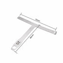 9 in 1 Guitar T-shaped ruler Neck Fingerboard Frets Radian, String Yard Radian Adjustable Measuring Caliper