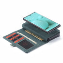 For Samsung Galaxy Note 20 Ultra CaseMe 018 Detachable Multi-functional Horizontal Flip Leather Case with Card Slot & Holder & Zipper Wallet & Photo Frame(Blue)