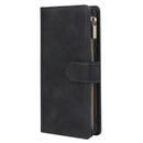 For Samsung Galaxy A21s Multifunctional Horizontal Flip Leather Case, with Card Slot & Holder & Zipper Wallet & Photo Frame(Black)