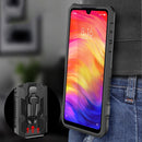 For Xiaomi Redmi Note 9 Machine Armor Warrior Shockproof PC + TPU Protective Case(Royal Blue)