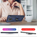 For Xiaomi Redmi Note 9 Pro Shockproof TPU + PC Protective Case with 360 Degree Rotating Holder(Green)