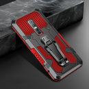 For Vivo V17 Pro Machine Armor Warrior Shockproof PC + TPU Protective Case(Red)