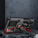 For Vivo V17 Pro Machine Armor Warrior Shockproof PC + TPU Protective Case(Red)