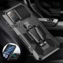 For Vivo V17 Pro Machine Armor Warrior Shockproof PC + TPU Protective Case(Red)