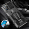 For Huawei Nova 5T Machine Armor Warrior Shockproof PC + TPU Protective Case(Black)