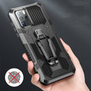 For Huawei Nova 5T Machine Armor Warrior Shockproof PC + TPU Protective Case(Gray)