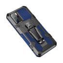 For Huawei Nova 5T Machine Armor Warrior Shockproof PC + TPU Protective Case(Blue)