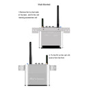 Measy AV230-2 2.4GHz Set-top Box Wireless Audio / Video Transmitter + 2 Receiver, Transmission Distance: 300m, UK Plug