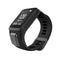 For Tomtom 2 / 3 Universal Silicone Watch Band(Black)