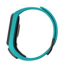 For Tomtom 2 / 3 Universal Silicone Watch Band(Blue Green)
