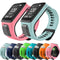 For Tomtom 2 / 3 Universal Silicone Watch Band(Black)