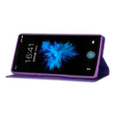 For Samsung Galaxy Note 9 Ultrathin Glitter Magnetic Horizontal Flip Leather Case with Holder & Card Slots(Purple)