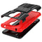 For Nokia 5.3 Tire Texture Shockproof TPU + PC Protective Case with Holder(Red)