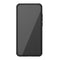 For Huawei Honor 9X Lite / Honor 8X Tire Texture Shockproof TPU + PC Protective Case with Holder(Black)