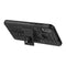 For Huawei Honor 9X Lite / Honor 8X Tire Texture Shockproof TPU + PC Protective Case with Holder(Black)