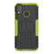 For Huawei Honor 9X Lite / Honor 8X Tire Texture Shockproof TPU + PC Protective Case with Holder(Green)