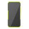 For Huawei Honor 9X Lite / Honor 8X Tire Texture Shockproof TPU + PC Protective Case with Holder(Green)