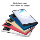 For Samsung Galaxy Note 20 Ultra NILLKIN Frosted Concave-convex Texture PC Protective Case(Black)