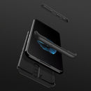 For Xiaomi Redmi 9 GKK Three Stage Splicing Full Coverage PC Protective Case(Black)