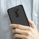 For Xiaomi Redmi 9 GKK Three Stage Splicing Full Coverage PC Protective Case(Black)