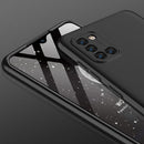For Samsung Galaxy A31 GKK Three Stage Splicing Full Coverage PC Protective Case(Black)