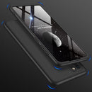 For Samsung Galaxy A31 GKK Three Stage Splicing Full Coverage PC Protective Case(Black)