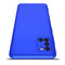 For Samsung Galaxy A31 GKK Three Stage Splicing Full Coverage PC Protective Case(Blue)