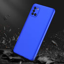 For Samsung Galaxy A31 GKK Three Stage Splicing Full Coverage PC Protective Case(Blue)