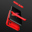 For Samsung Galaxy A31 GKK Three Stage Splicing Full Coverage PC Protective Case(Red)
