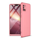 For Samsung Galaxy A31 GKK Three Stage Splicing Full Coverage PC Protective Case(Rose Gold)