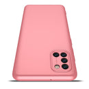 For Samsung Galaxy A31 GKK Three Stage Splicing Full Coverage PC Protective Case(Rose Gold)