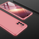 For Samsung Galaxy A31 GKK Three Stage Splicing Full Coverage PC Protective Case(Rose Gold)