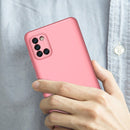For Samsung Galaxy A31 GKK Three Stage Splicing Full Coverage PC Protective Case(Rose Gold)