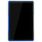 For Lenovo Tab M10 Plus TB-X606F Tire Texture Shockproof TPU+PC Protective Case with Holder(Blue)