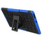 For Lenovo Tab M10 Plus TB-X606F Tire Texture Shockproof TPU+PC Protective Case with Holder(Blue)