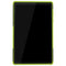 For Lenovo Tab M10 Plus TB-X606F Tire Texture Shockproof TPU+PC Protective Case with Holder(Green)