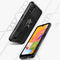 For Samsung Galaxy A01 Soldier Armor Shockproof TPU + PC Magnetic Protective Case with Holder(Black)
