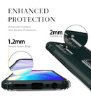 For OPPO Realme X50 & Realme X3 Carbon Fiber Protective Case with 360 Degree Rotating Ring Holder(Green)
