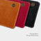 For Samsung Galaxy Note 20 NILLKIN QIN Series Crazy Horse Texture Horizontal Flip Leather Case with Card Slot(Brown)