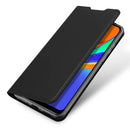 For Xiaomi Redmi 9C DUX DUCIS Skin Pro Series Horizontal Flip PU + TPU Leather Case, with Holder & Card Slots(Black)