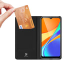For Xiaomi Redmi 9C DUX DUCIS Skin Pro Series Horizontal Flip PU + TPU Leather Case, with Holder & Card Slots(Black)
