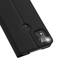 For Xiaomi Redmi 9C DUX DUCIS Skin Pro Series Horizontal Flip PU + TPU Leather Case, with Holder & Card Slots(Black)