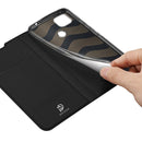 For Xiaomi Redmi 9C DUX DUCIS Skin Pro Series Horizontal Flip PU + TPU Leather Case, with Holder & Card Slots(Black)